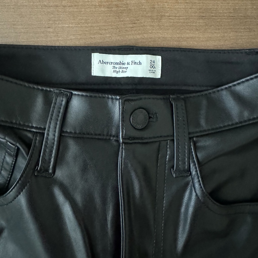 Abercrombie & Fitch Leather Pants